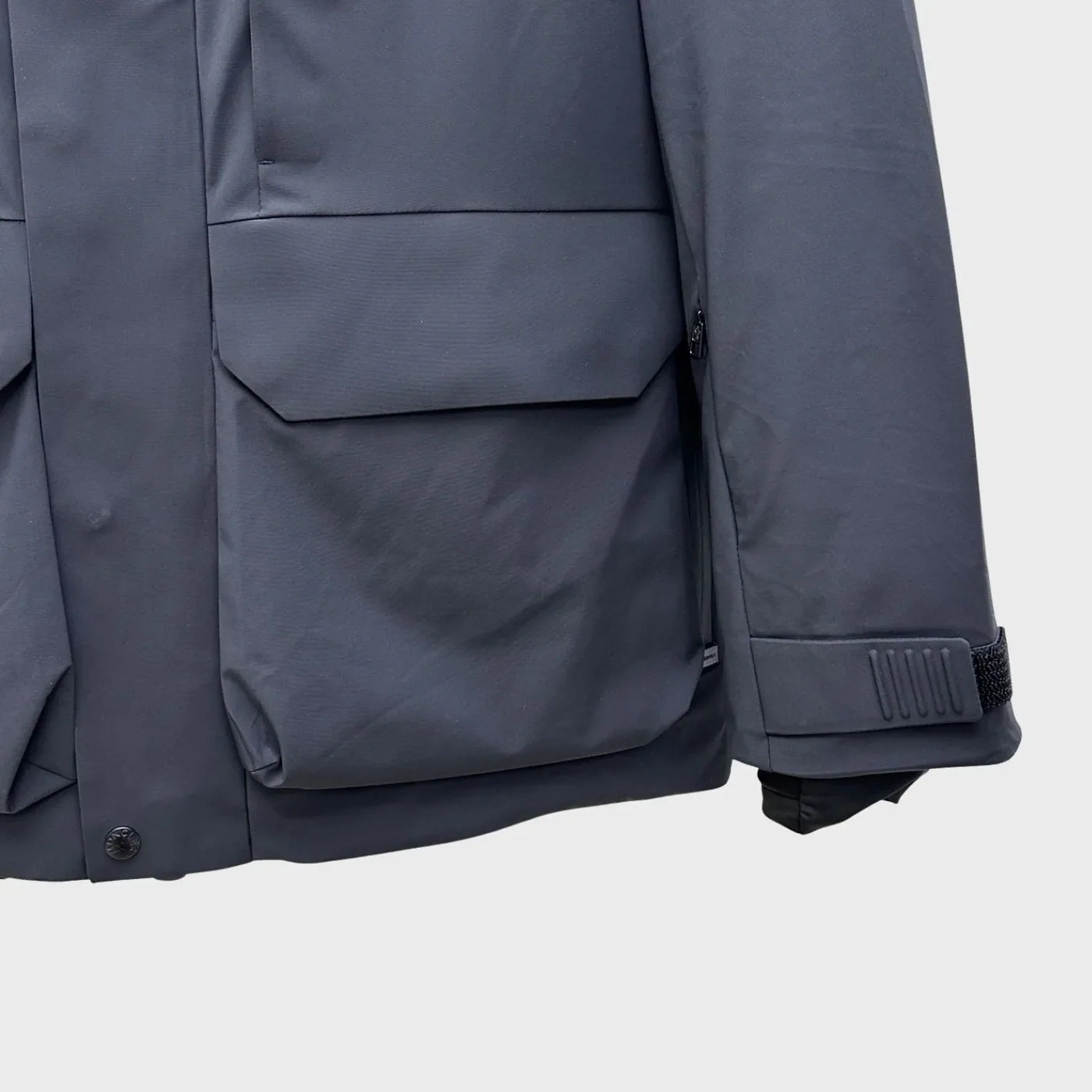 Moncler Technical Hooded Jacket Black Moncler Technical Hooded Jacket Black