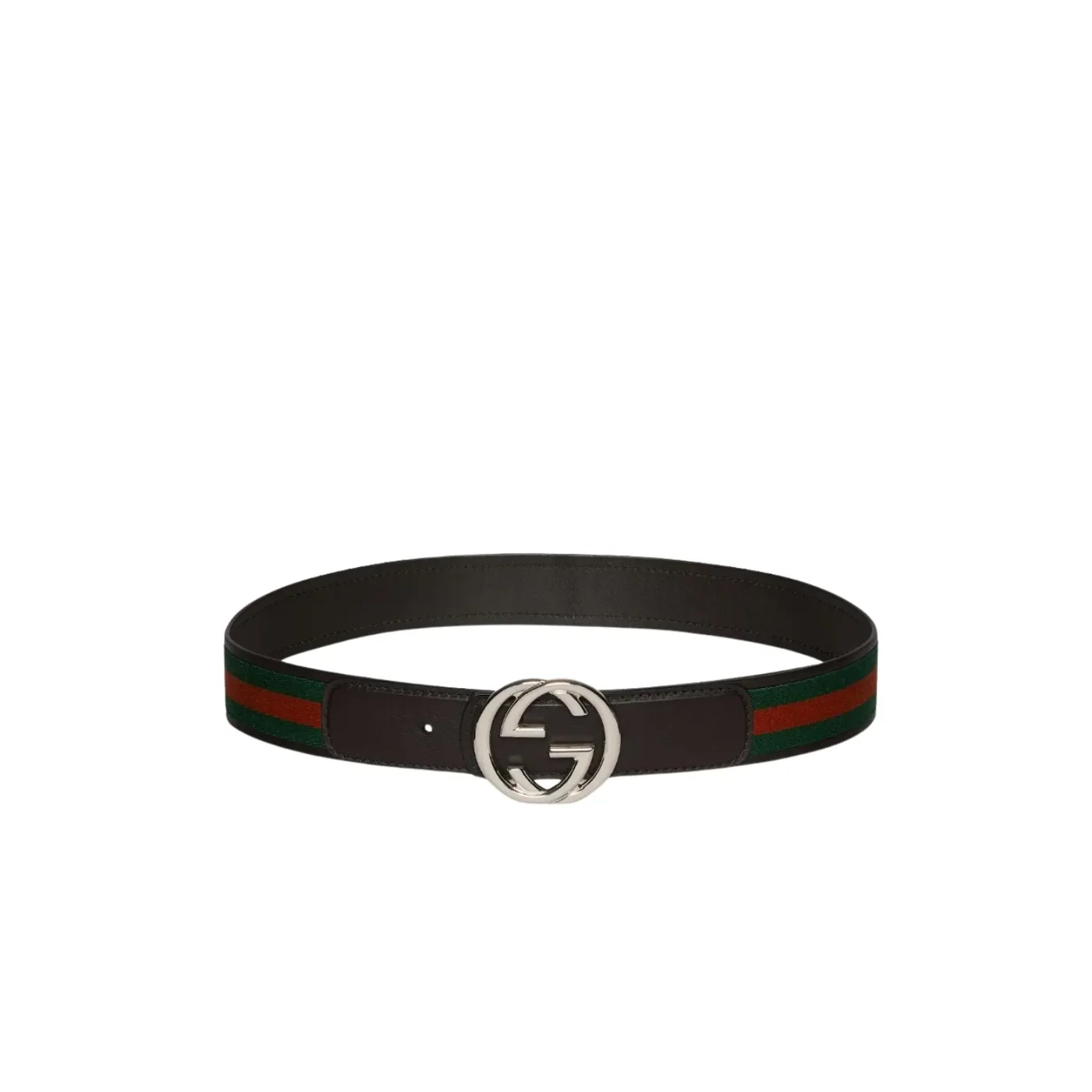 Gucci Reversible Belt With Interlocking G Buckle Green in Red Gucci Reversible Belt With Interlocking G Buckle Green in Red