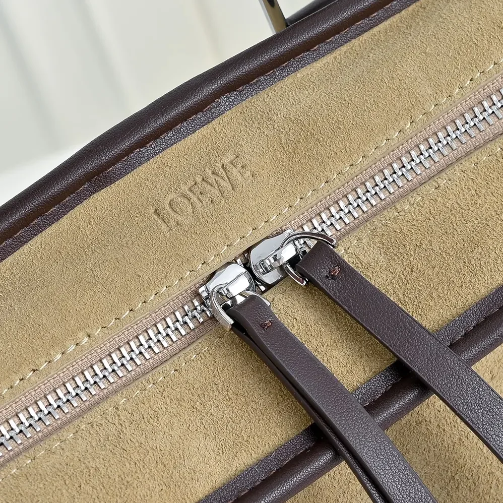 Loewe Large Amazona 180 Bag in Suede for Women Loewe Large Amazona 180 Bag in Suede for Women