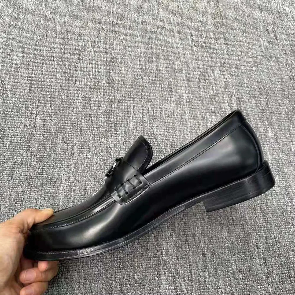 Dior Granville Loafer Black Polished Calfskin for Men