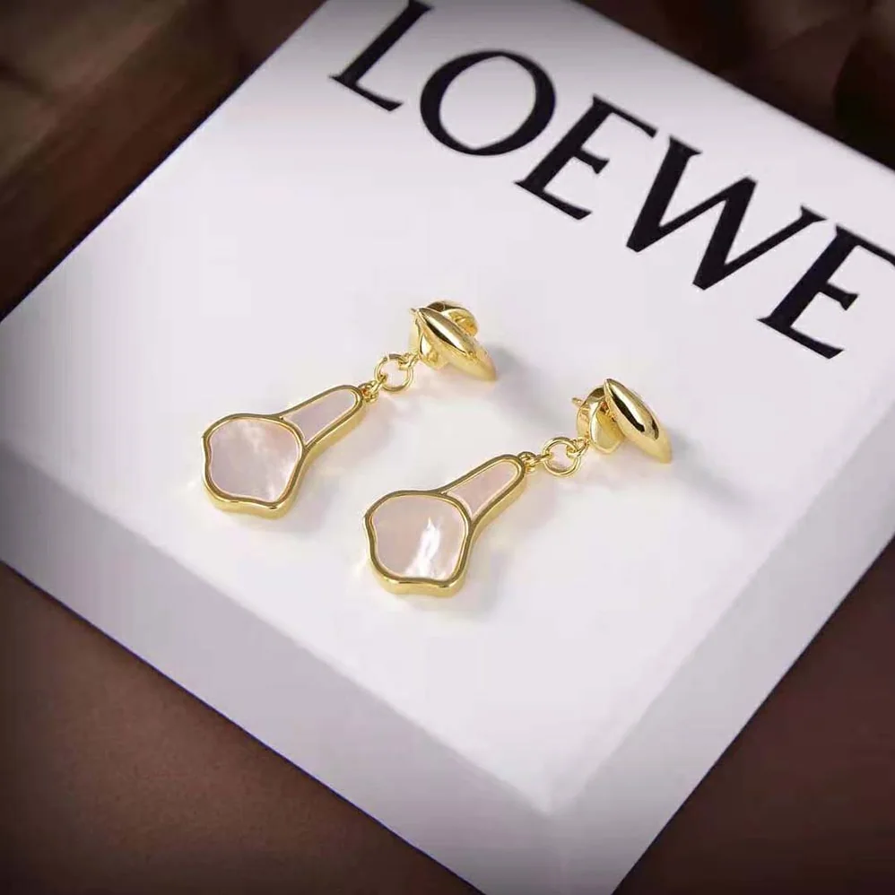 Loewe Calla Earrings in Semi Precious Stones for Women Loewe Calla Earrings in Semi Precious Stones for Women