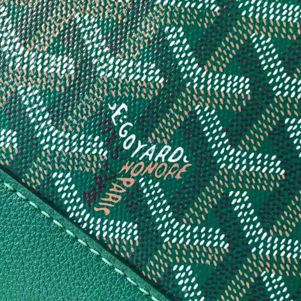 Goyard Cisalpin Document Case for Unisex in Green Goyard Cisalpin Document Case for Unisex in Green