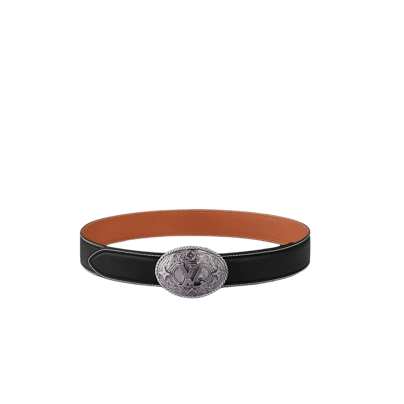 Louis Vuitton LV Shield Reversible Belt Black Louis Vuitton LV Shield Reversible Belt Black