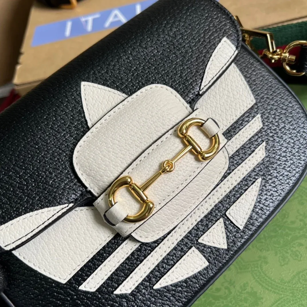 Gucci x Adidas Horsebit 1955 Mini Bag Black