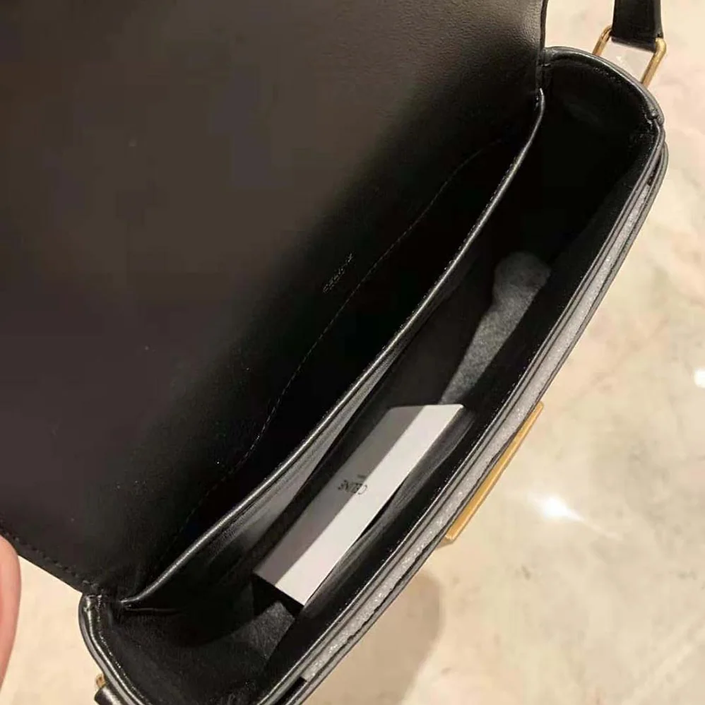 Celine Medium Sulky Bag in Textile and Calfskin for Women Celine Medium Sulky Bag in Textile and Calfskin for Women