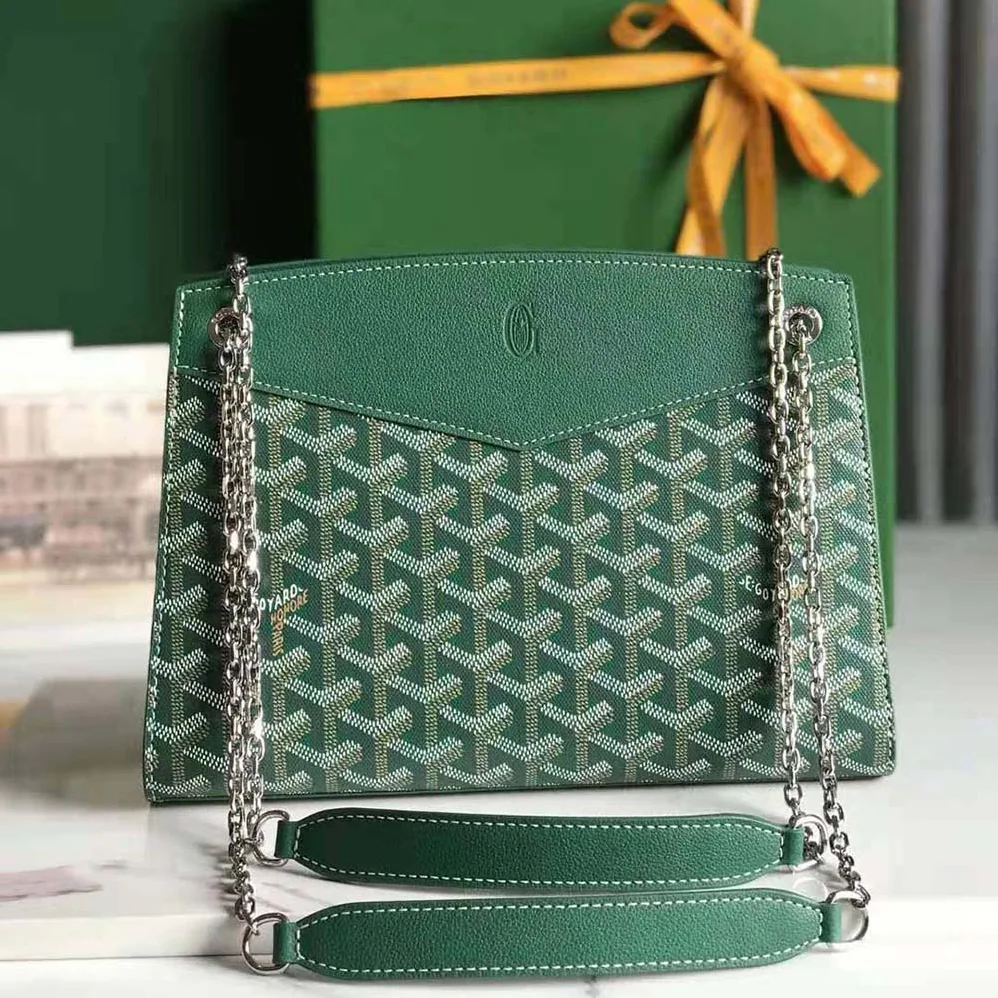 Goyard Rouette Structuré Pm Bag for Women in Green
