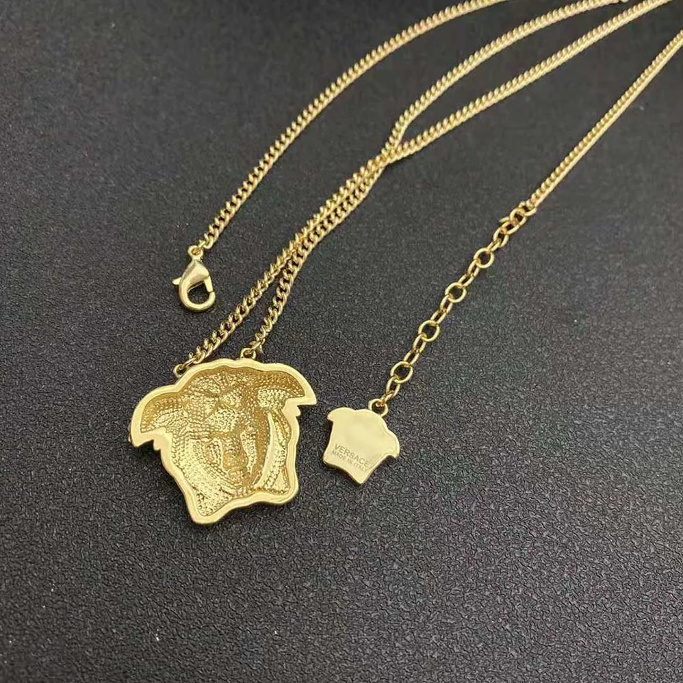 Versace Palazzo Dia Crystal Pendant Necklace for Women Versace Palazzo Dia Crystal Pendant Necklace for Women