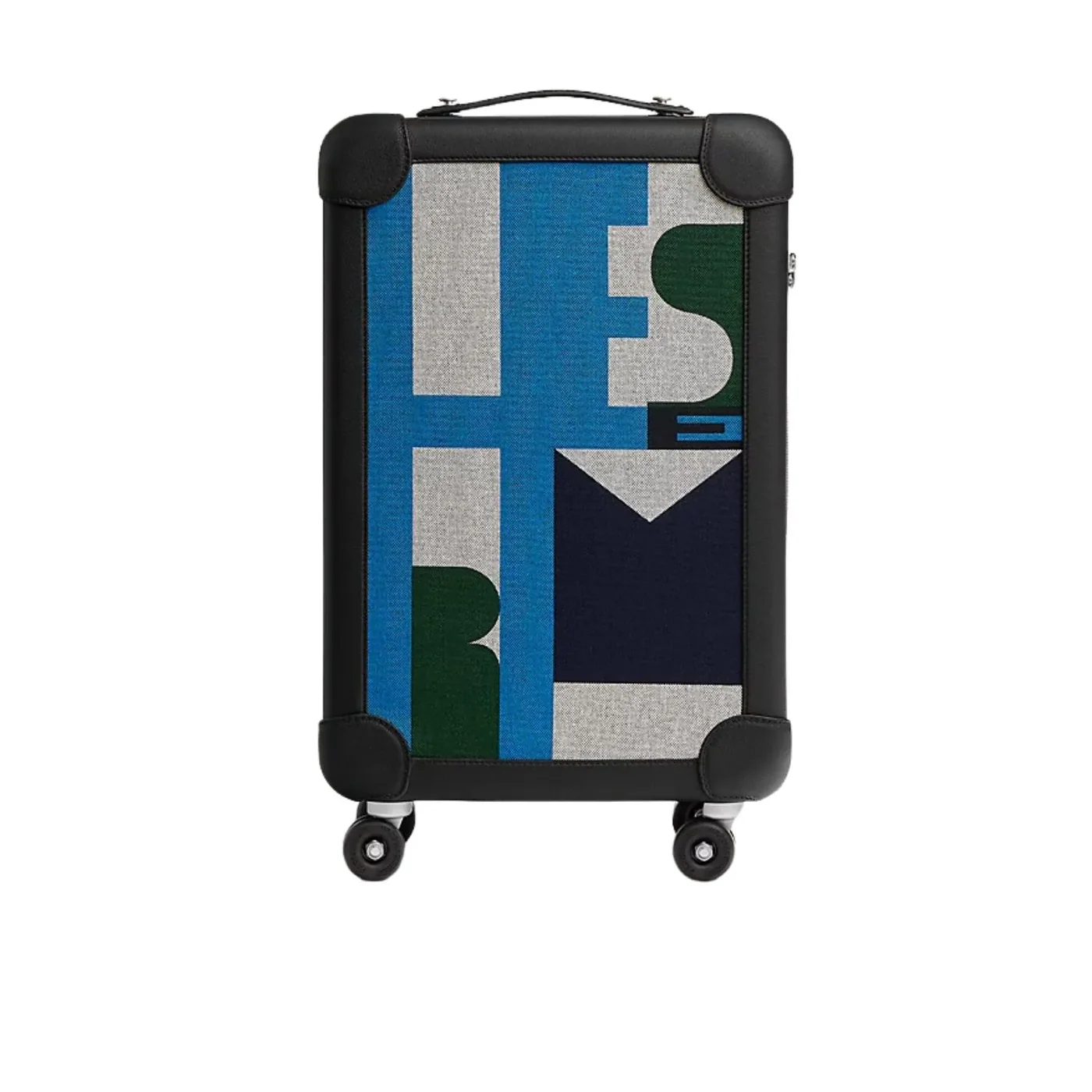 Hermes R.M.S Cabin Suitcase Blue Noir /