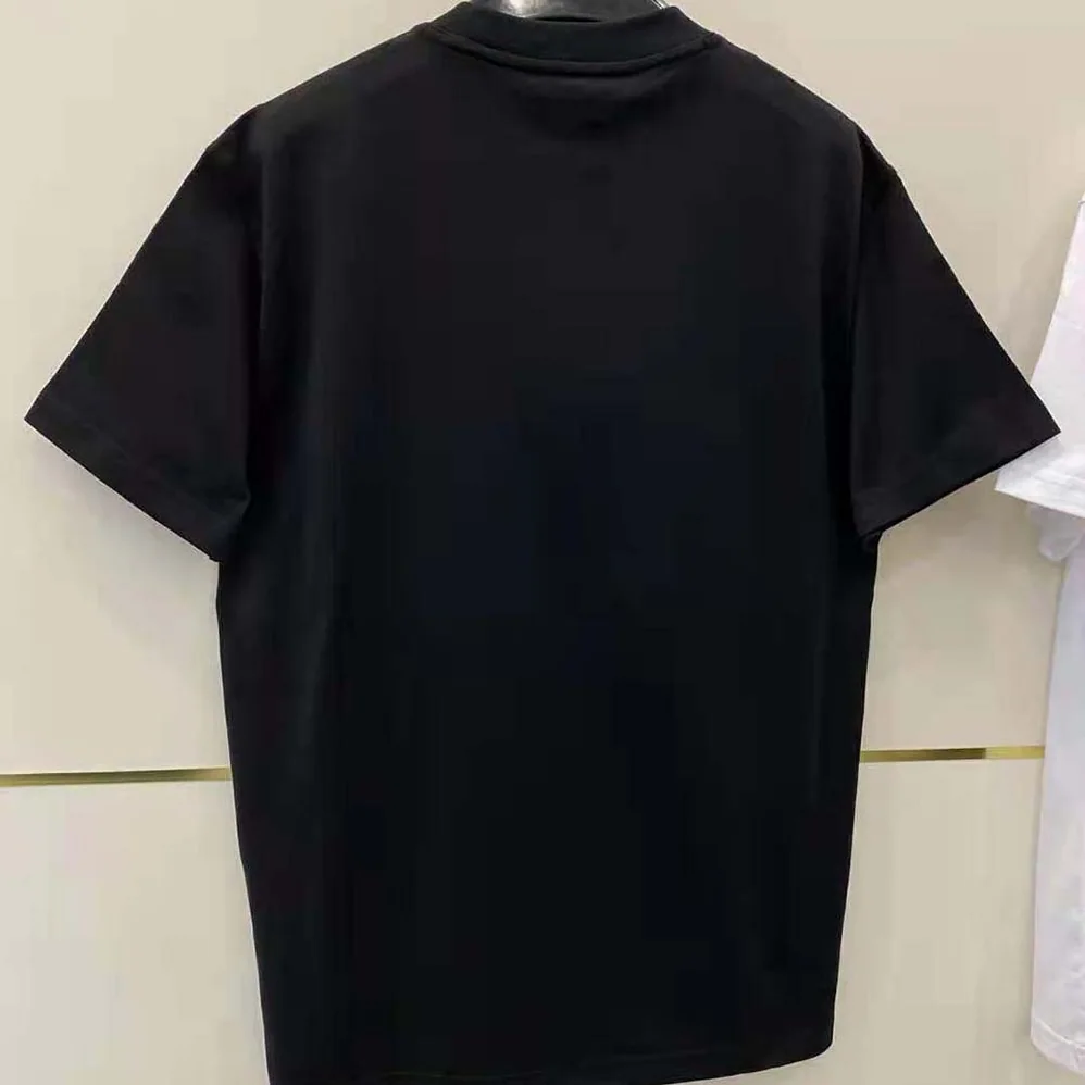 Burberry Constellations Print Oversized T-shirt for Women in Black