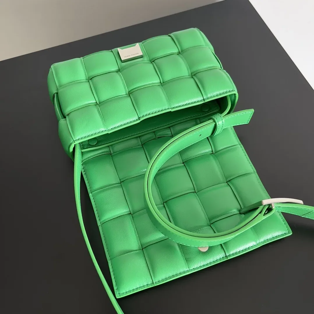 Bottega Veneta Small Padded Cassette Green Bottega Veneta Small Padded Cassette Green