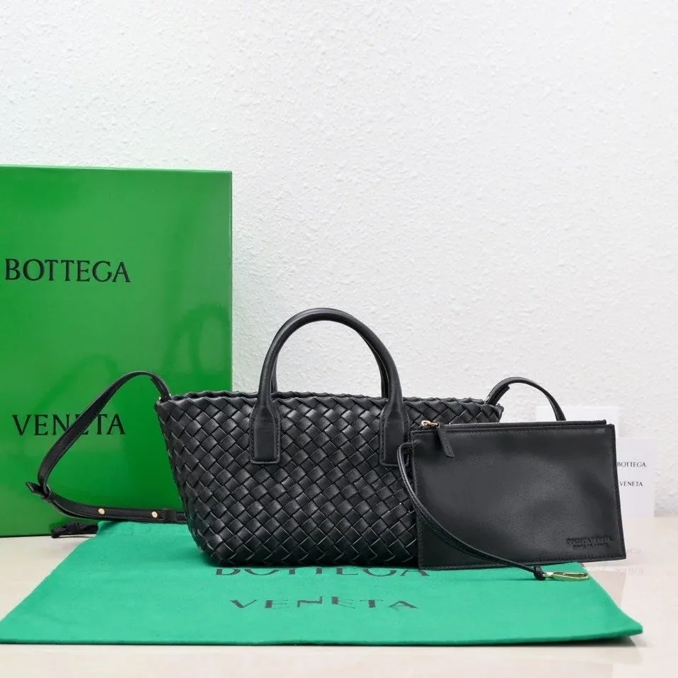 Bottega Veneta Mini Cabat Black Bottega Veneta Mini Cabat Black