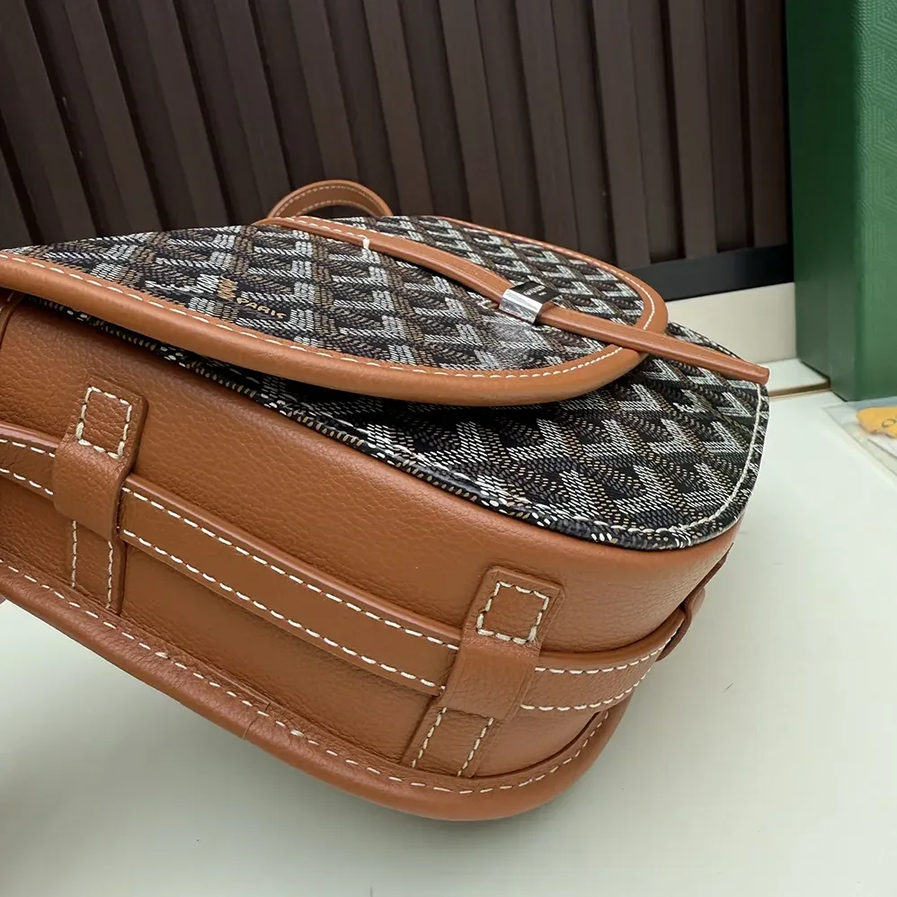 Goyard Belvedere Mm Bag for Unisex in Tan