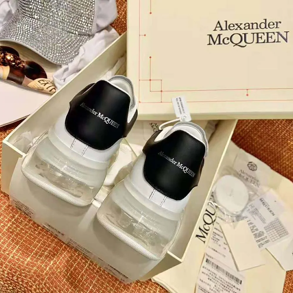 Alexander Mcqueen Oversized Sneaker for Women in Black