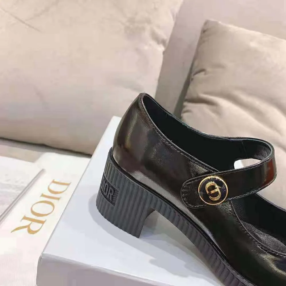 Dior D-Doll Pump Black Shiny Calfskin for Women Dior D-Doll Pump Black Shiny Calfskin for Women