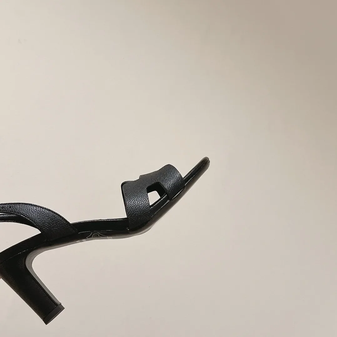Hermes Eternite Sandal Noir / Hermes Eternite Sandal Noir /