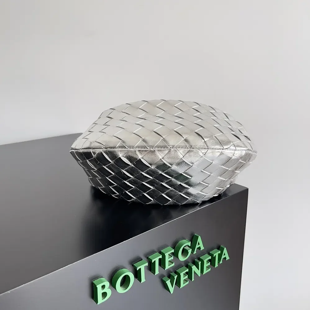 Bottega Veneta Mini Jodie for Women in Silver Bottega Veneta Mini Jodie for Women in Silver