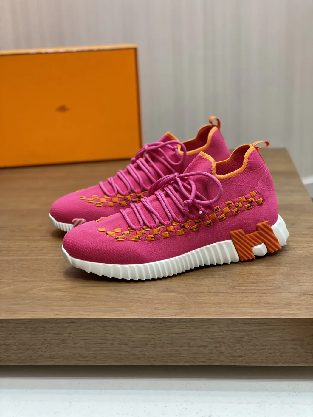 Hermes Sneakers Flex Pink Hermes Sneakers Flex Pink