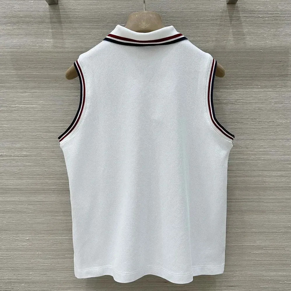 Dior Vibe Tank Top White Cotton-Blend Jersey with Three for Women in Tone Signature Dior Vibe Tank Top White Cotton-Blend Jersey with Three for Women in Tone Signature