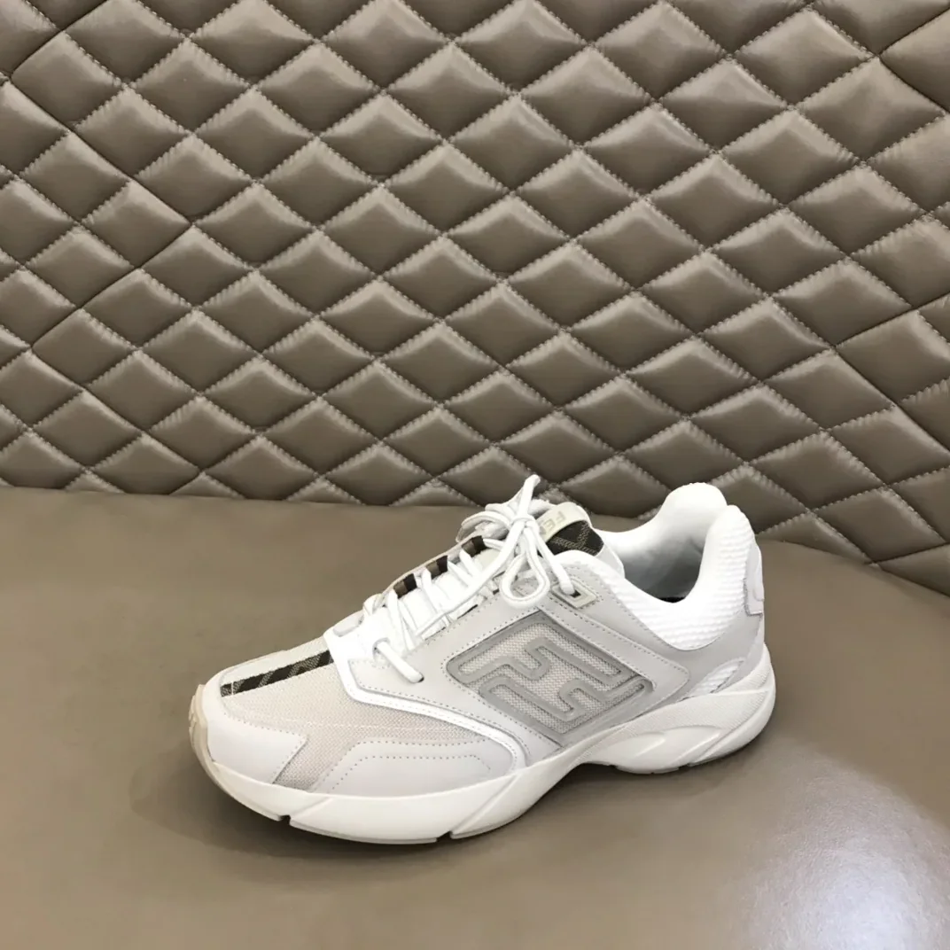 FD Fendi Faster Trainers Sneakers White 7E1555AKX6F1ICF FD Fendi Faster Trainers Sneakers White 7E1555AKX6F1ICF