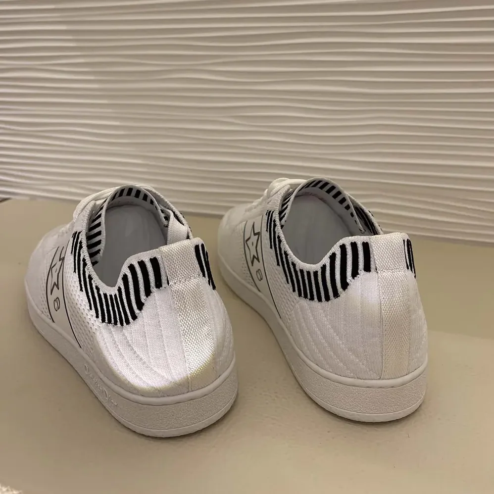 Dior Star Sneaker White Technical Mesh for Unisex