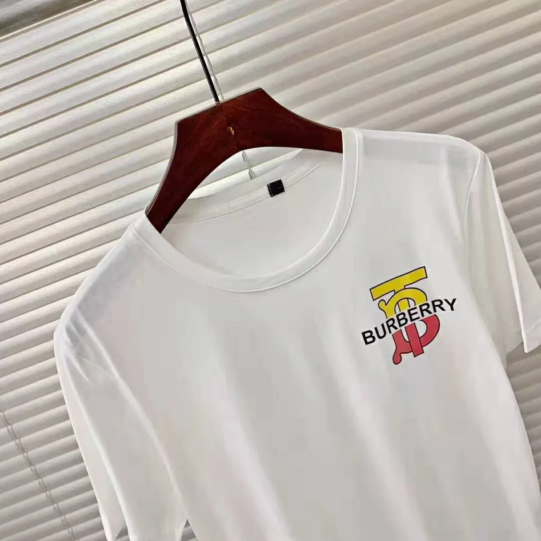 Burberry Monogram Motif Cotton Oversized T-Shirt for Men in White