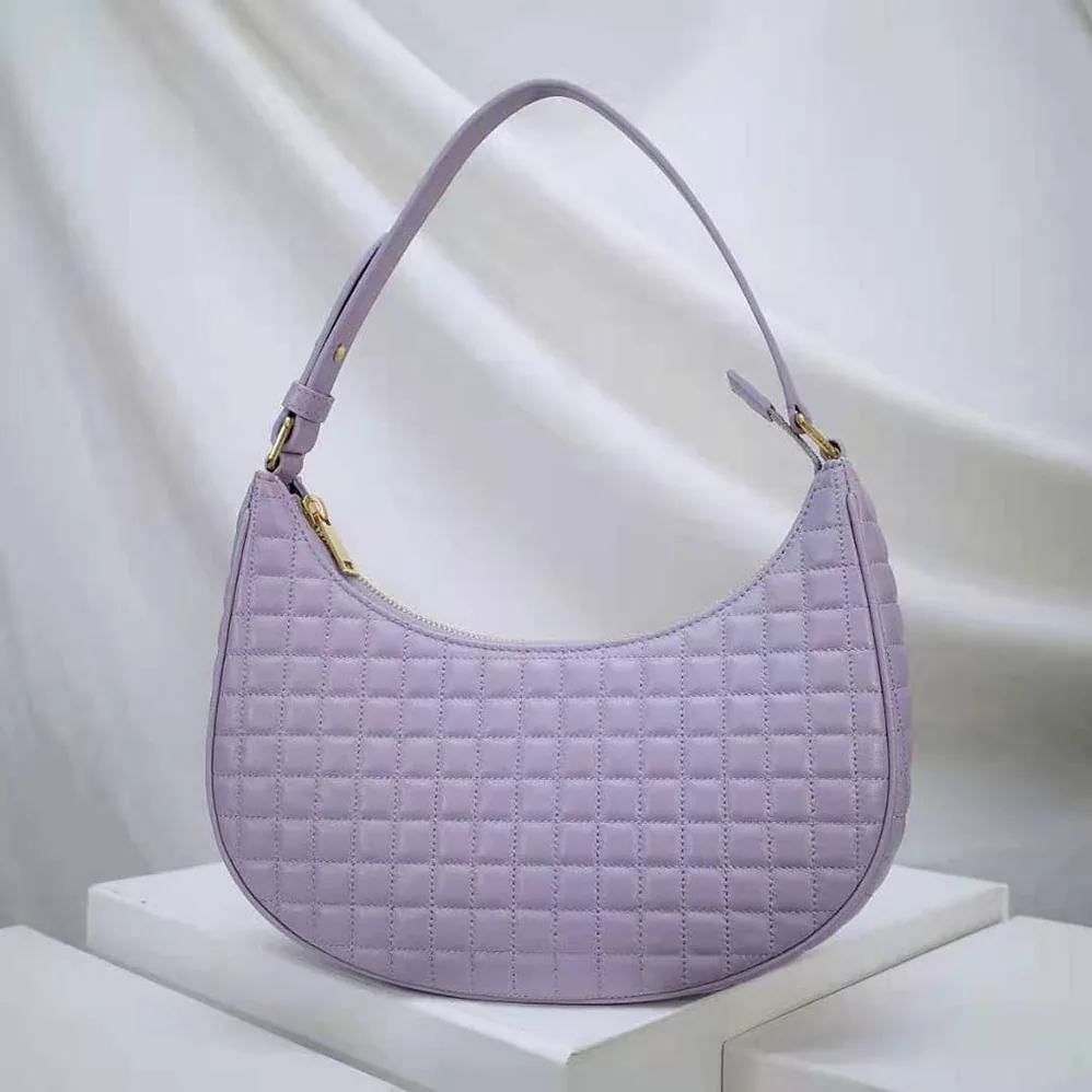 Celine Ava Bag in Quilted Lambskin for Women in Purple Celine Ava Bag in Quilted Lambskin for Women in Purple