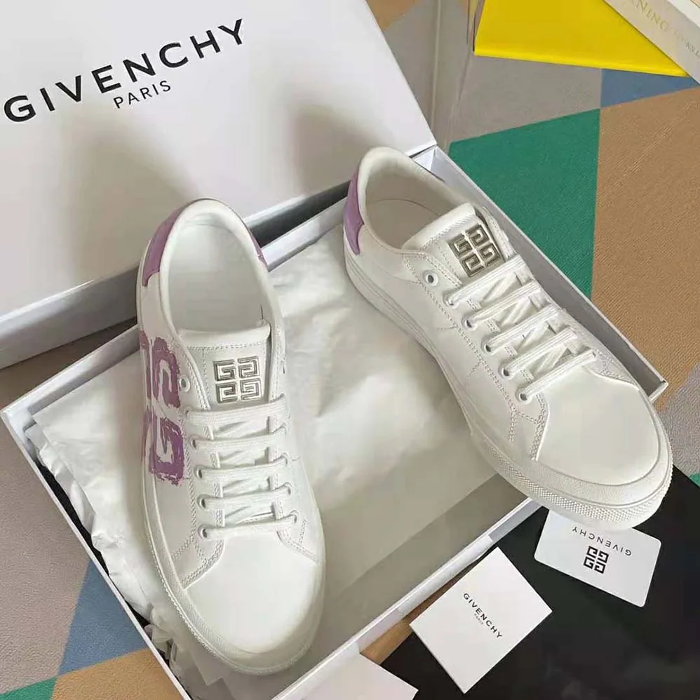 Givenchy Sneakers City Sport in 4G Printed Leather for Unisex in Purple Givenchy Sneakers City Sport in 4G Printed Leather for Unisex in Purple