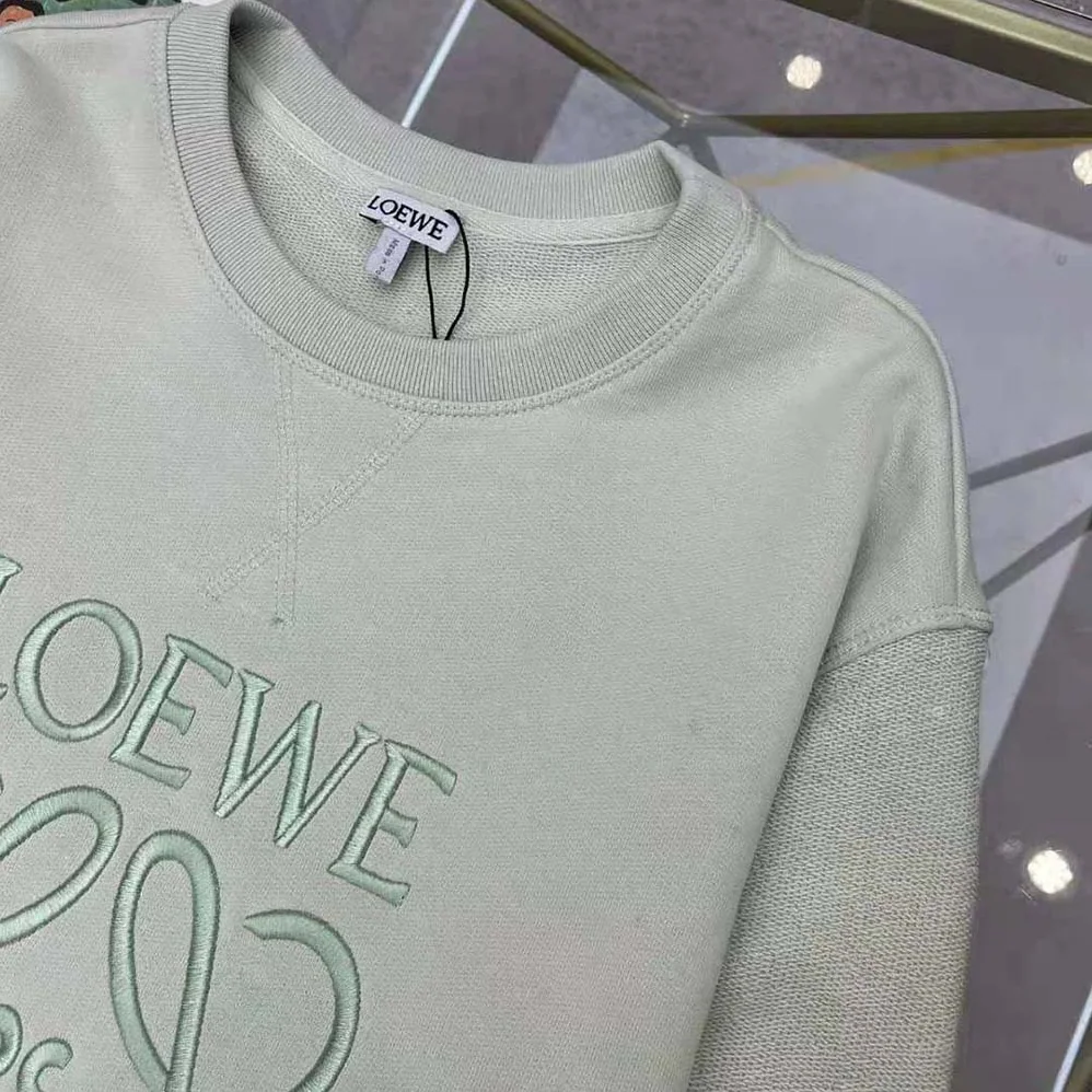 Loewe LOEWE Anagram Sweatshirt in Cotton for Women Loewe LOEWE Anagram Sweatshirt in Cotton for Women