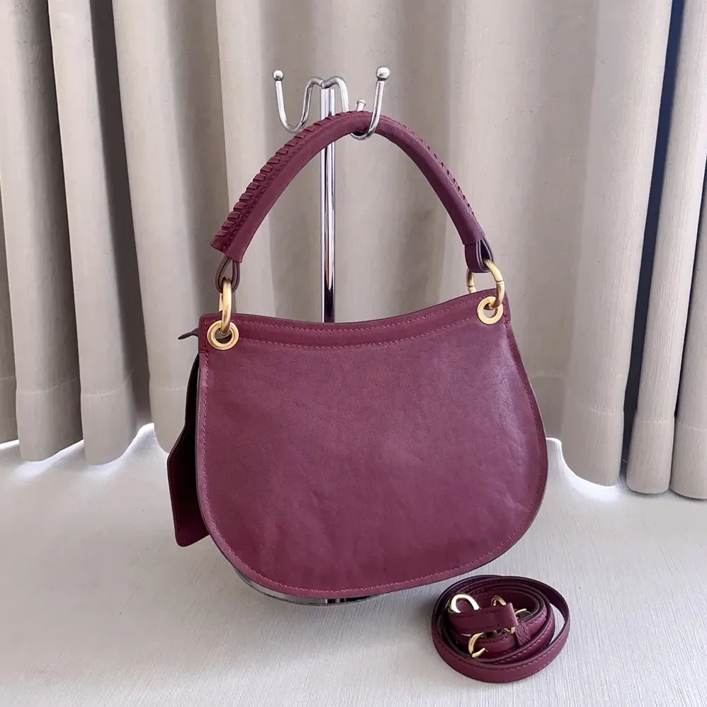 Miu Miu Rendez-Vous Nappa Leather Bag Amaranth Red for Women Miu Miu Rendez-Vous Nappa Leather Bag Amaranth Red for Women