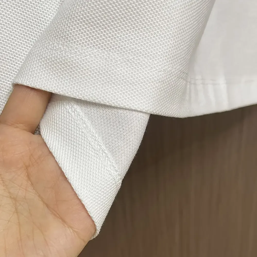 Burberry Cotton Polo Shirt for Men in White Burberry Cotton Polo Shirt for Men in White