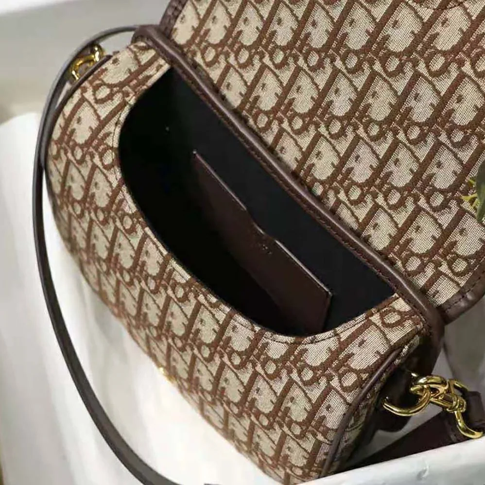 Dior Medium Dior Bobby Bag Brown Dior Oblique Jacquard for Women Dior Medium Dior Bobby Bag Brown Dior Oblique Jacquard for Women