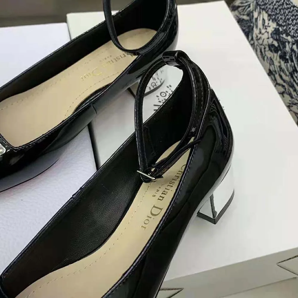 Dior La Parisienne Dior Pump Black Patent Calfskin for Women Dior La Parisienne Dior Pump Black Patent Calfskin for Women