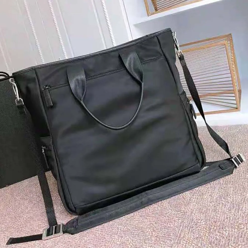 Prada Nylon Tote Bag for Men in Black Prada Nylon Tote Bag for Men in Black