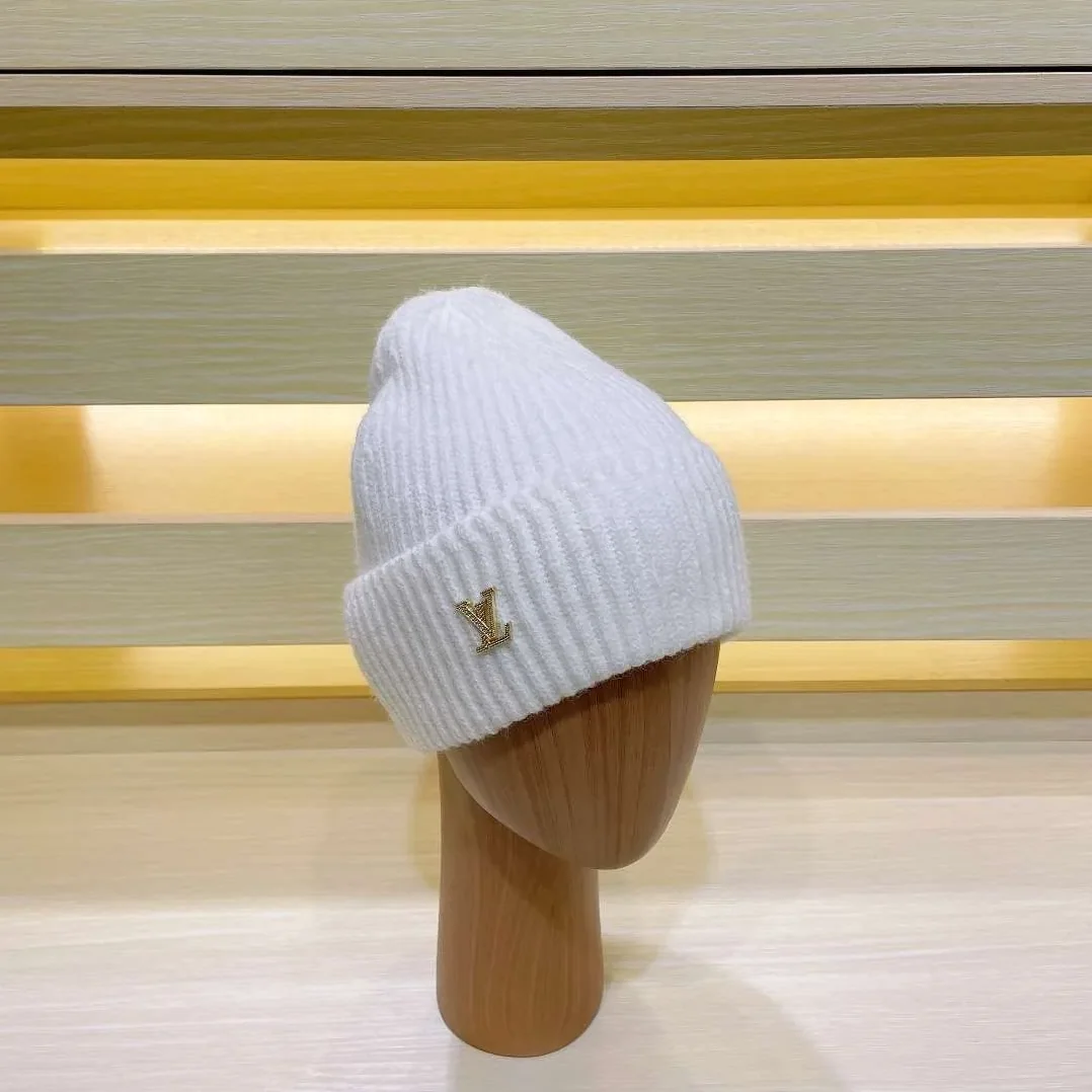 Louis Vuitton Ahead Beanie White Louis Vuitton Ahead Beanie White