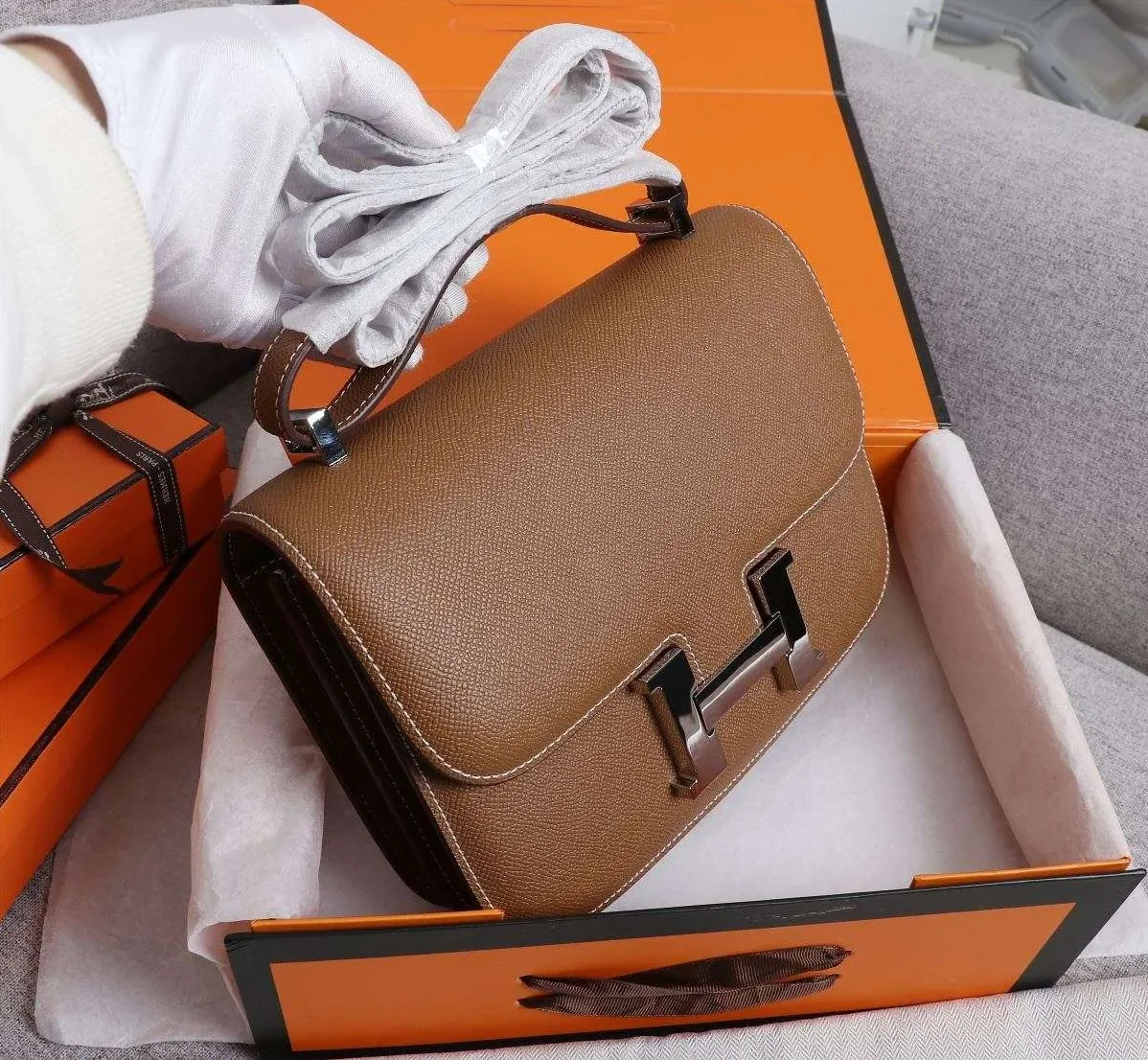 Hermes Constance Handbag Brown / Hermes Constance Handbag Brown /