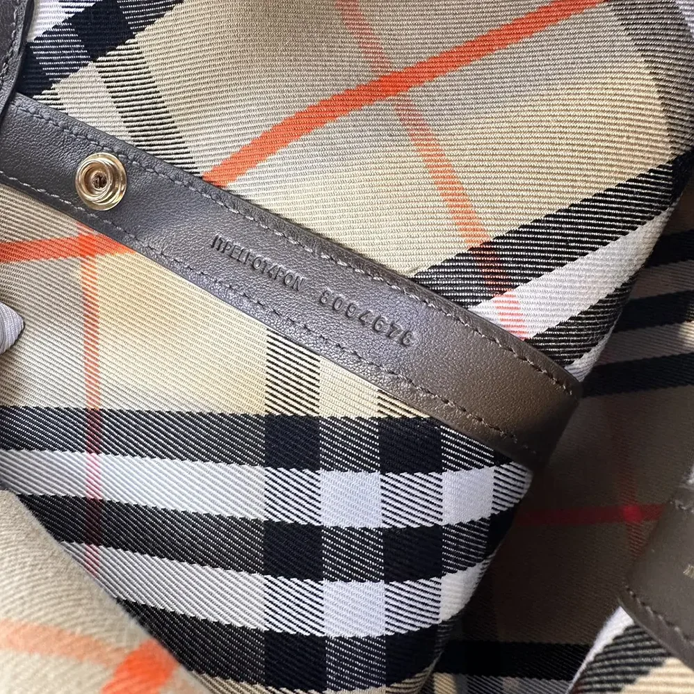 Burberry Small Check Shoulder Bag for Women