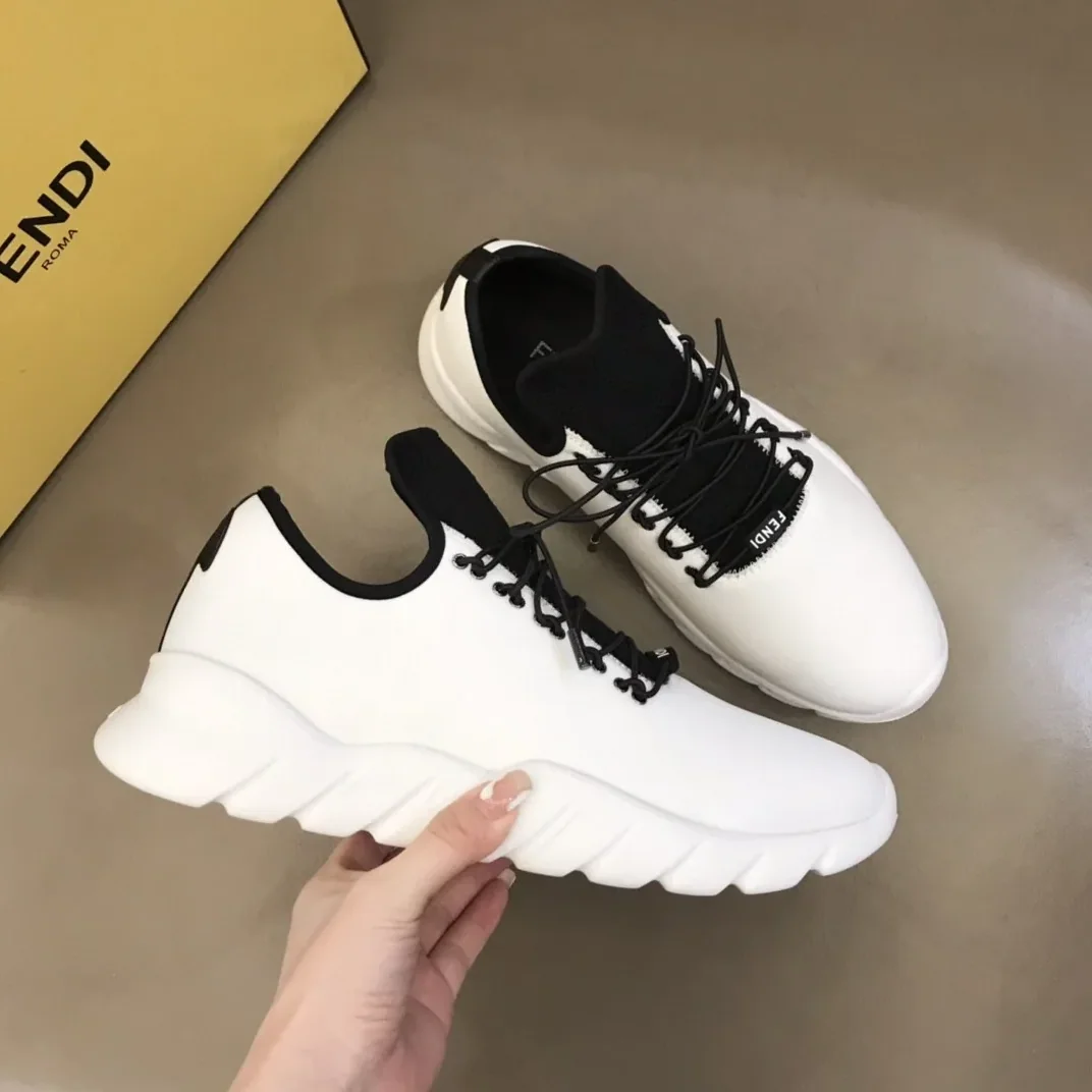 Fendi Force Low Tops Sneakers White Fendi Force Low Tops Sneakers White