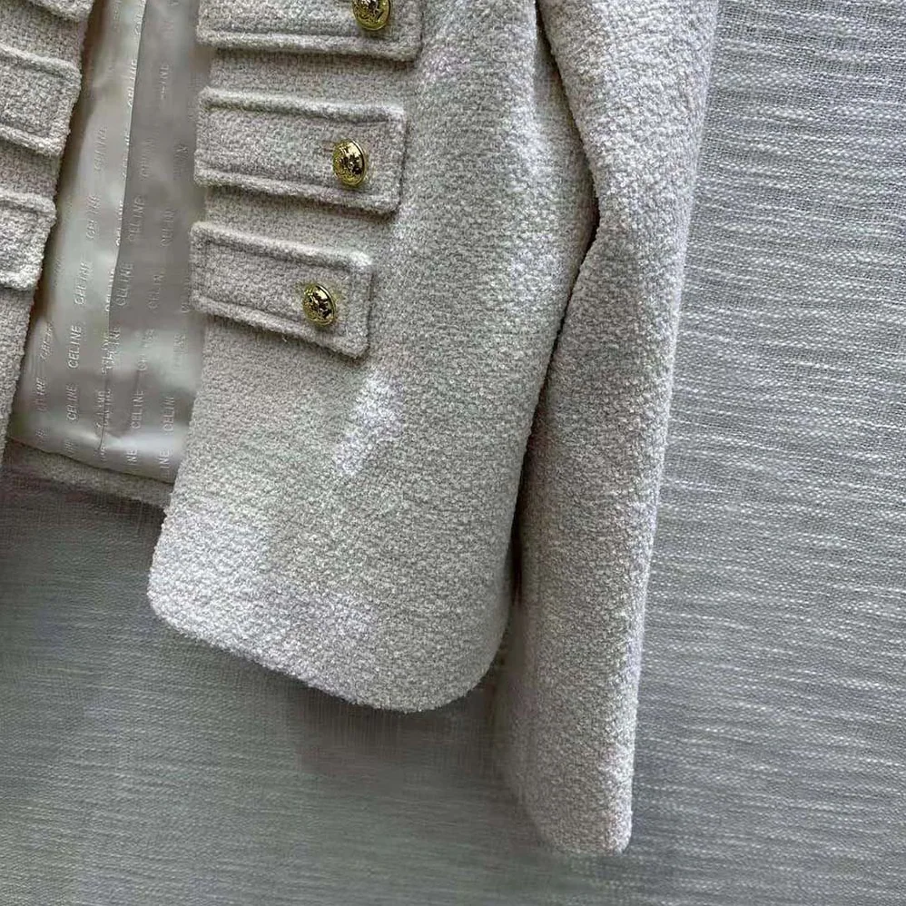 Celine Military Jacket in Tweed for Women