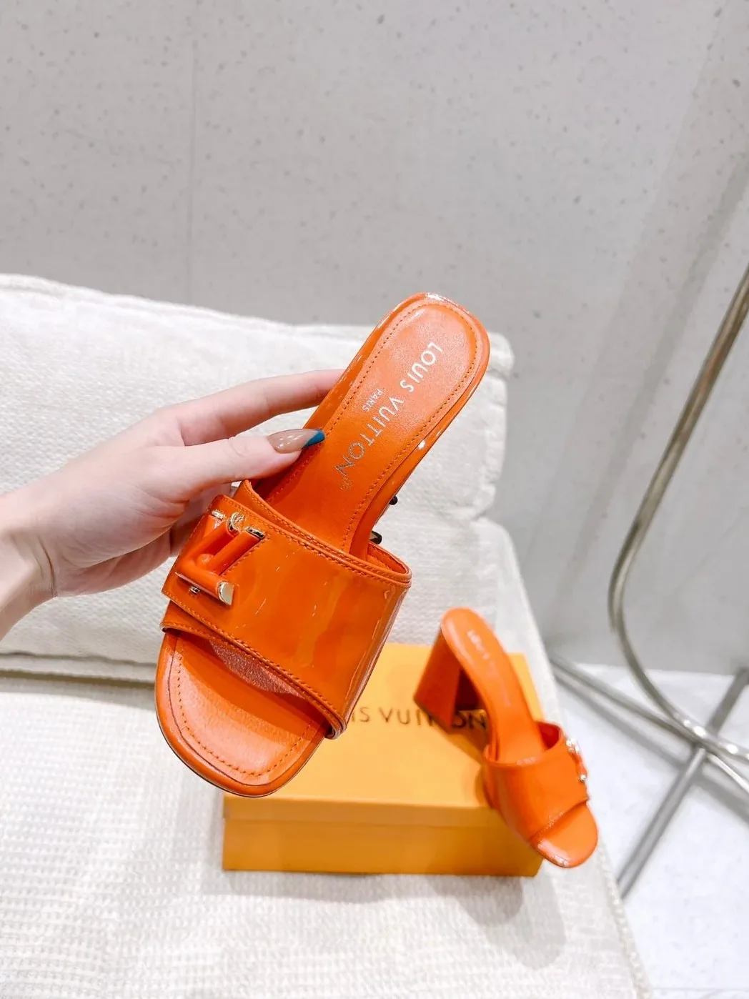 Louis Vuitton Shake Mule Orange Louis Vuitton Shake Mule Orange