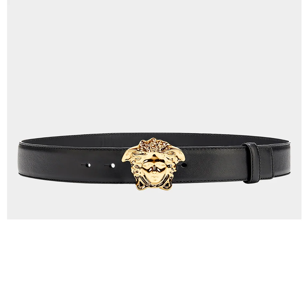 Versace Palazzo Belt with Medusa Buckle for Men Versace Palazzo Belt with Medusa Buckle for Men