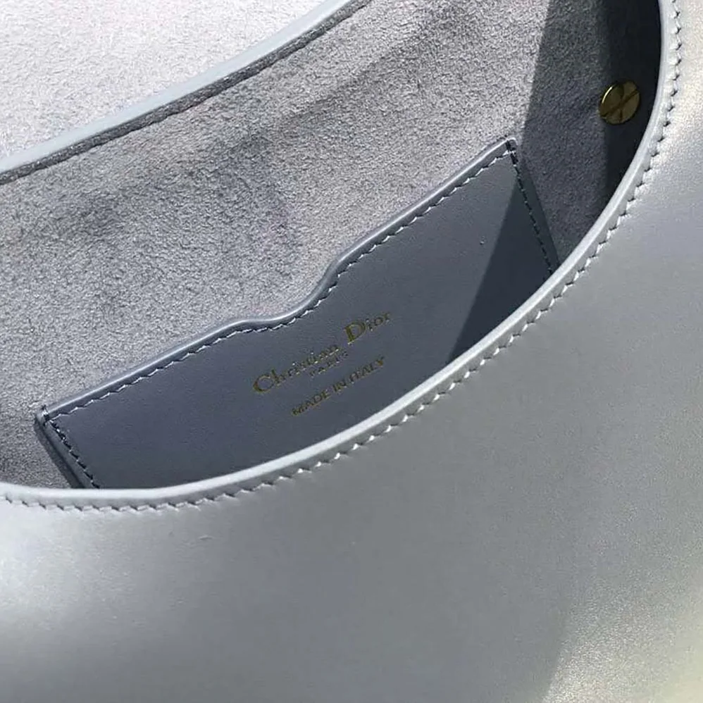 Dior Small Dior Bobby Bag Gray Box Calfskin for Women Dior Small Dior Bobby Bag Gray Box Calfskin for Women
