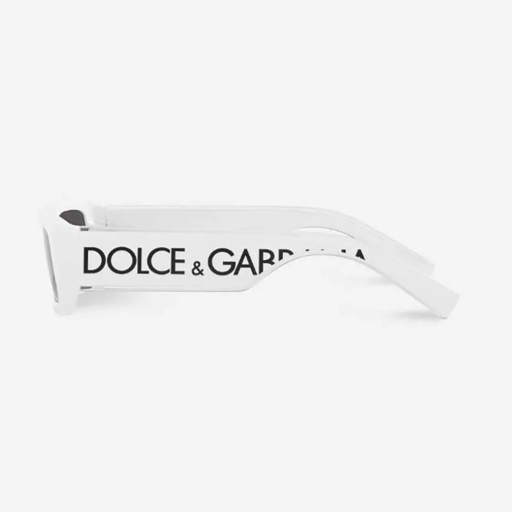 Dolce Gabbana D&G DG Elastic Sunglasses for Women in White Dolce Gabbana D&G DG Elastic Sunglasses for Women in White