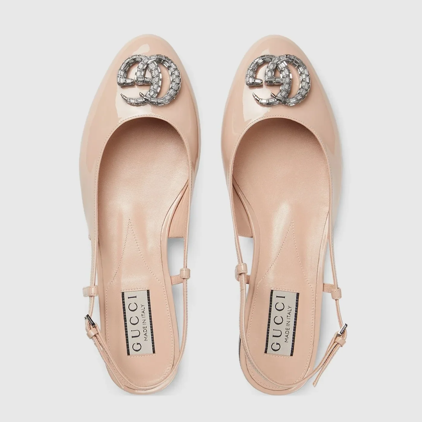 Gucci Ballerina With Double G Pale Pink Gucci Ballerina With Double G Pale Pink