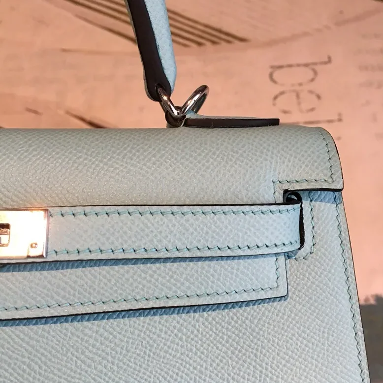Hermes Kelly Light Yellow Silver Toned Hardware / Hermes Kelly Light Yellow Silver Toned Hardware /