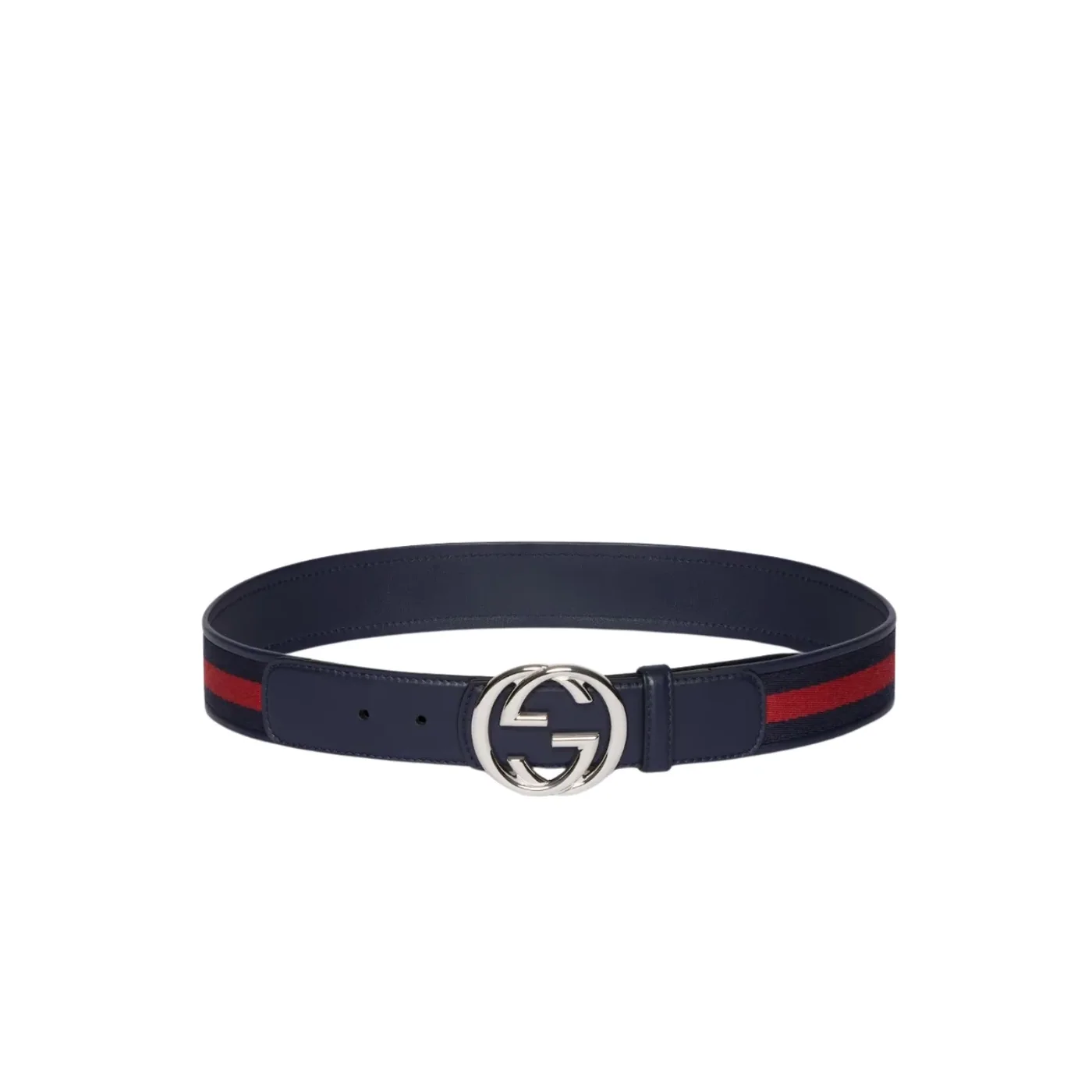 Gucci Reversible Belt With Interlocking G Buckle Blue in Red Gucci Reversible Belt With Interlocking G Buckle Blue in Red