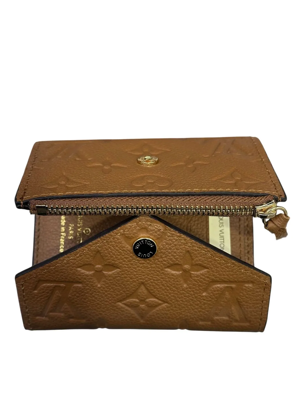 Victorine Wallet Tan Monogram