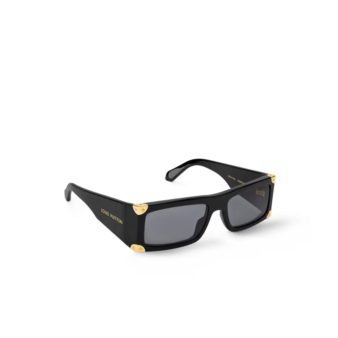 Louis Vuitton Heritage Low Square Sunglasses Black