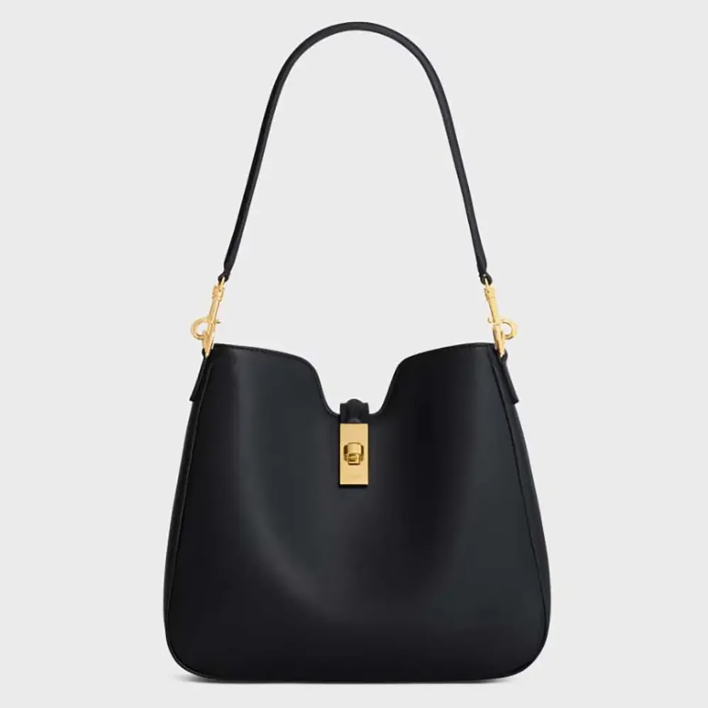Celine Small Camille 16 Soft Bag in Smooth Calfskin for Women in Black Celine Small Camille 16 Soft Bag in Smooth Calfskin for Women in Black