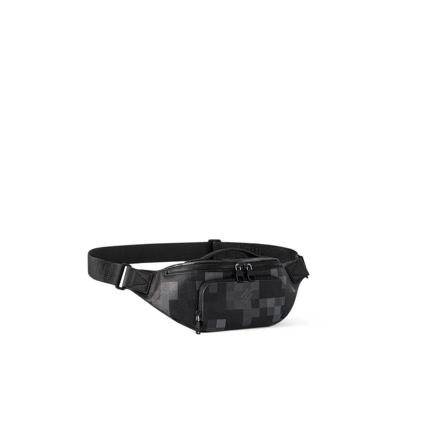 Louis Vuitton Rush Bumbag in Black Black Hardware