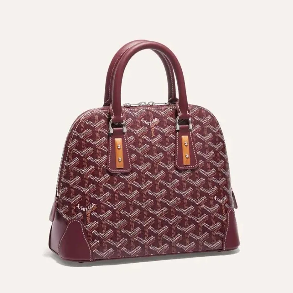 Goyard Vendôme Mini Bag for Women in Maroon